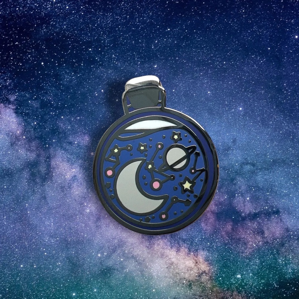 Astronomy Jar Enamel Pin | enamel pins | pins